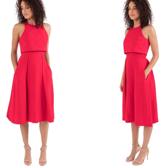 Two piece Black Halo Dress